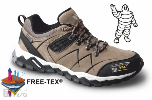 Obuv VIRGINIA 4375-O2 trek. polob, membr., Michelin podešev vel. 38 - Obrázek Obuv VIRGINIA 4375-O2 trek. polob, membr., Michelin podešev vel. 38 - Obrázek